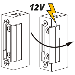 Elektrozaczepy standardowe 12V Elektrozaczepy standardowe 12V