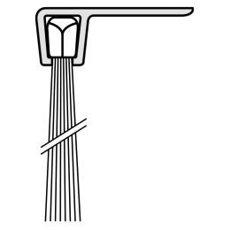 Uszczelki szczotkowe w profilu F