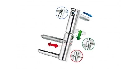 Zawiasy do drzwi Exacta | NOVET.EU