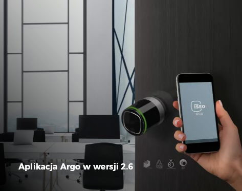 Aplikacja Argo w wersji 2.6 - Kontrola dostępu do drzwi | NOVET