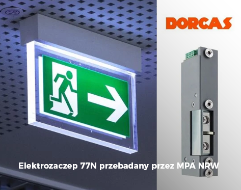Elektrozaczep 77N przebadany przez MPA NRW