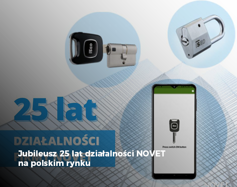 Jubileusz 25 lat działalności NOVET na polskim rynku