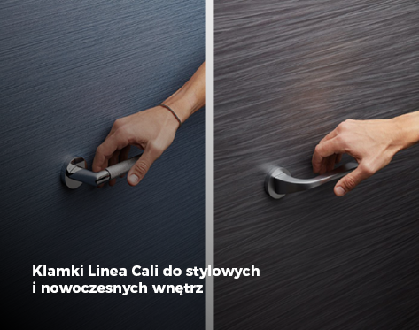 Klamki Linea Cali do stylowych i nowoczesnych wnętrz