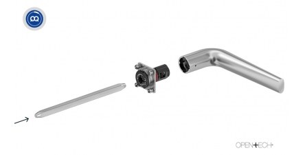 Klamki drzwiowe i okienne z systemem montażu CLIQCLAQ