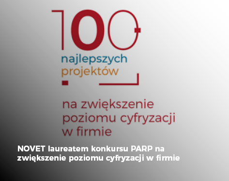 NOVET laureatem konkursu PARP na zwiększenie poziomu cyfryzacji 