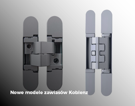 Nowe modele zawiasów Koblenz