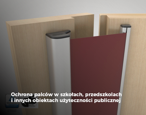 Ochrona palców w szkołach, przedszkolach i innych obiektach użyt