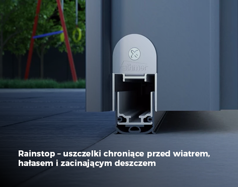 Rainstop – uszczelki chroniące przed wiatrem, hałasem i zacinają