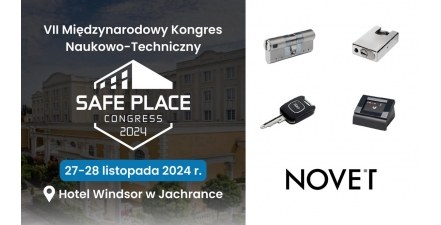 Kongres Safe Place 2024 z udziałem NOVET