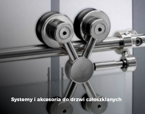 Systemy i akcesoria do drzwi całoszklanych