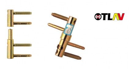 Zawiasy do drzwi Otlav galwanizowane na żółto| NOVET.EU