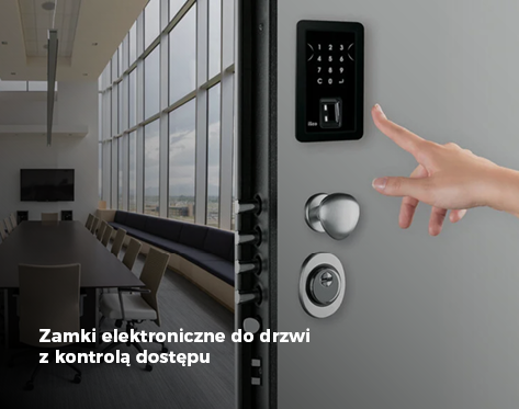 Zamki elektroniczne do drzwi z kontrolą dostępu