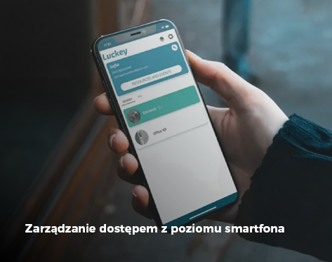 Zarządzanie dostępem z poziomu smartfona