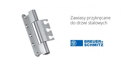 Zawiasy przykręcane do ciężkich drzwi