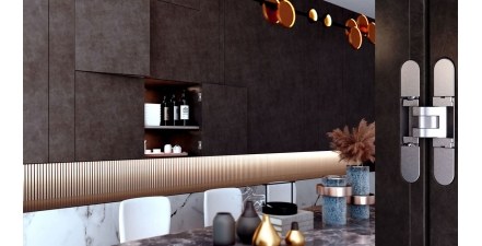 Zawiasy wpuszczane do drzwi