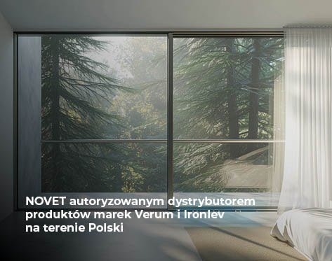 NOVET autoryzowanym dystrybutorem produktów marek Verum i Ironle