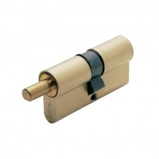 WKŁADKA BĘBENKOWA F5 DWUSTRONNA SYSTEMOWA DO GAŁKI 35x35, MOSIĄDZ NATURALNY