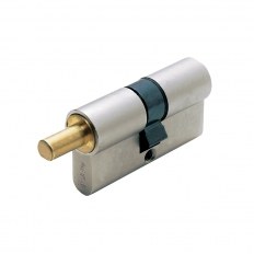 WKŁADKA BĘBENKOWA F5 DWUSTRONNA SYSTEMOWA DO GAŁKI 30x35, NIKLOWANA MATOWA