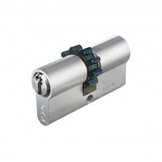 WKŁADKA BĘBENKOWA F5 DWUSTRONNA SYSTEMOWA Z ZĘBATKĄ 30x45, NIKLOWANA MATOWA