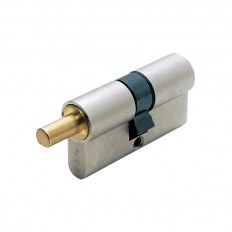 WKŁADKA BĘBENKOWA F6 EXTRA DWUSTRONNA SYSTEMOWA DO GAŁKI 50x45, NIKLOWANA MATOWA