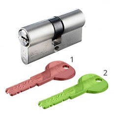 WKŁADKA BĘBENKOWA R7 EXTRA DWUSTRONNA SYSTEMOWA Z REKOMBINACJĄ 30x30, NIKLOWANA MATOWA