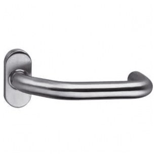 KLAMKA INTERSTEEL SZYLD OWALNY STAL NIERDZEWNA