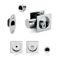 ZAMEK HOOKY ZERO KWADRATOWY NA KLUCZ CHROMOWANY [GRUBOŚĆ DRZWI 38-48 mm]