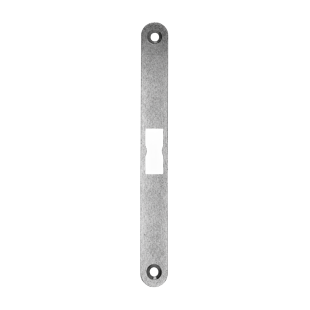 BLACHA ZACZEPOWA DO ZAMKÓW 214*/216* 235x24x3 mm, GALWANIZOWANA NA BIAŁO