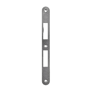 BLACHA ZACZEPOWA DO ZAMKÓW DINFIR3, 24x3mm, GALWANIZOWANA NA BIAŁO, PRAWA