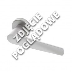 KLAMKA GAIA SZYLD OKRĄGŁY 50mm CLAQ 35-45, CHROM MATOWY [10791-0103-003-000-15]
