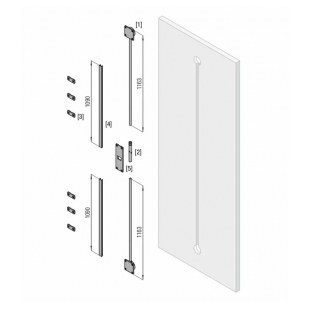 PRĘT PROSTUJĄCY ROZSTAW MAX. 2320mm