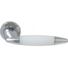 KLAMKA HAVANA BIANCO SZYLD OKRĄGŁY 102 CP [Z EKSPOZYCJI]