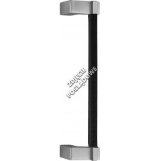 UCHWYT DRZWIOWY SLIM PELLE NERA 800mm MZ CR [MONTAŻ JEDNOSTRONNY]