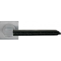 KLAMKA SLIM PELLE NERA SZYLD KWADRATOWY 093 CS [Z EKSPOZYCJI]