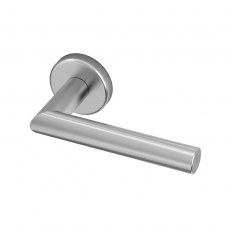 KLAMKA SALO SZYLD OKRĄGŁY 50mm CLAQ 35-65, STAL NIERDZEWNA MATOWA 304 [NOWY KOD EN-11231-0103-003-000-19]