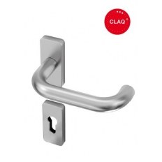 KLAMKA TORRI SZYLD PROSTOKĄTNY 74x33mm CLAQ 35-55 +SZYLD WB, STAL NIERDZEWNA MATOWA 304 KLAMKA TORRI SZYLD PROSTOKĄTNY 74x33mm CLAQ 35-55 +SZYLD WB, STAL NIERDZEWNA MATOWA 304