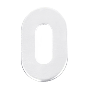 SZYLD DOLNY NUDA SLIM KL [GRUBOŚĆ 1mm] SAMOPRZYLEPNY, LAKIEROWANY NA BIAŁO