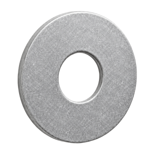 KOMPLET PODKŁADEK fi 24mm DO KLAMEK, DO OTWORU MAX. fi 20mm, GALWANIZOWANE NA BIAŁO