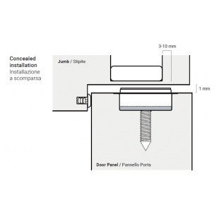 KLAMKA SISSI 72WC SX PM