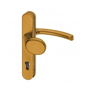 KLAMKO-GAŁKA KRONOS 72WB (PZ) BRĄZOWA (F4)