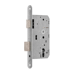 ZAMEK PRZECIWPOŻAROWY (PPOŻ.) DINFIR3, 72WB, E=65 mm, 235x24x3 mm, LEWY, STAL NIERDZEWNA