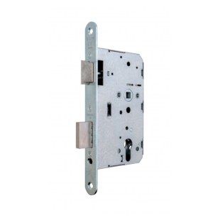 ZAMEK DINFIR3 PPOŻ. 72WB, E=55mm, 235x20x3 mm, LEWY, GALWANIZOWANY NA BIAŁO