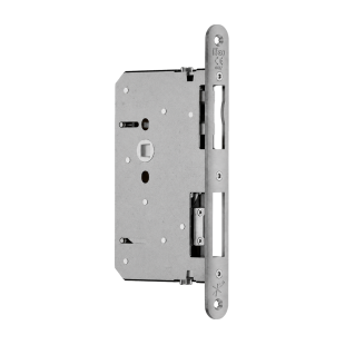 PRZECIWZAMEK PRZECIWPOŻAROWY (PPOŻ.) DINFIR3, FUNKCJA PANICZNA, E=65 mm, 235x20x3 mm, PRAWY, STAL NIERDZEWNA
