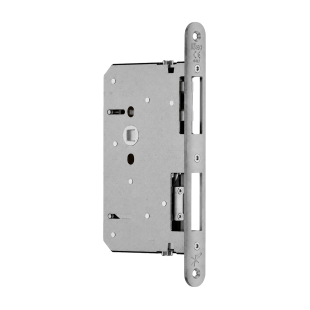 PRZECIWZAMEK PRZECIWPOŻAROWY (PPOŻ.) DINFIR3, FUNKCJA PANICZNA, E=65mm, 235x20x3 mm, LEWY, STAL NIERDZEWNA