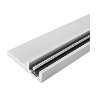 PRÓG WD MEDIUM DO DRZWI I OKIEN PODNOSZONO-PRZESUWNYCH TYPU HS/HST, DŁUGOŚĆ 6m, ALUMINIUM KOLOR BIAŁY RAL 9010 [IRONLEV 100681]