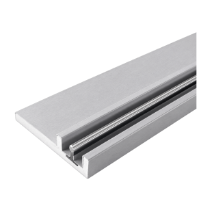 PRÓG WD MEDIUM DO DRZWI I OKIEN PODNOSZONO-PRZESUWNYCH TYPU HS/HST, DŁUGOŚĆ 6 m, ALUMINIUM ANODYZOWANE SREBRNE [IRONLEV 100675]