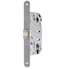ZAMEK WPUSZCZANY MEDIUM 85WB E=50mm [ZACZEP METAL+ABS] CHROMOWANY MATOWY
