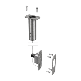 KANTRYGIEL AUTOMATYCZNY PUSH&GO EVO, L-2,5m CHROMOWANY MATOWY
