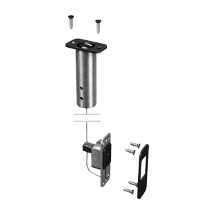KANTRYGIEL AUTOMATYCZNY PUSH&GO EVO, L-2,5m, LAKIEROWANY NA CZARNO