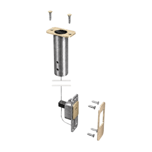 KANTRYGIEL AUTOMATYCZNY PUSH&GO EVO, L-2,5m, NIKLOWANY